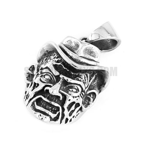 Gothic Stainless Steel Fashion Skull Pendant SWP0386 - Click Image to Close